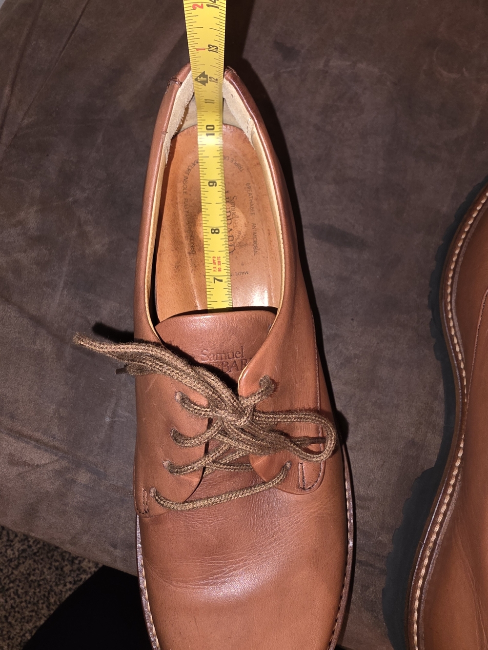 Samuel Hubbard | Hubbard Free Plain Toe Oxford | Women’s US 9 | Whiskey Tan - Picture 10 of 10